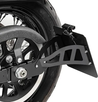 Zdjęcie produktu dla Boczny uchwyt tablicy rejestracyjnej do Harley Davidson Sportster 883 91-03 s