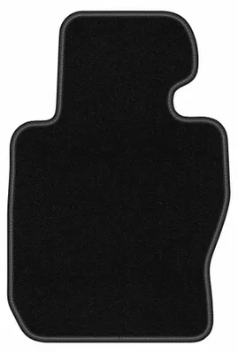 Image de Tapis conducteur en moquette pour BMW 3 F31 2012-2019 (Touring xdrive) – 1 pièce, noir, sur mesure – Wielganizator BASIC