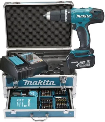 Produktbild von Makita Akkuschrauber DHP453RFX8 239mm 79mm 244mm
