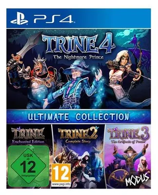 Produktbild von Modus Games Trine : Ultimate Collection, PlayStation 4, Multiplayer-Modus, E10+ (Jeder über 10 Jahre), Physische Medien
