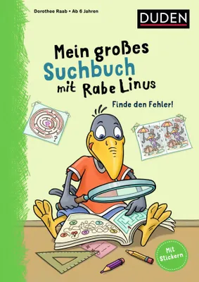 Produktbild von Mein großes Suchbuch mit Rabe Linus