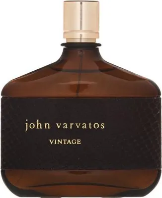 A product shot of a bottle of John Varvatos Vintage eau de Toilette.