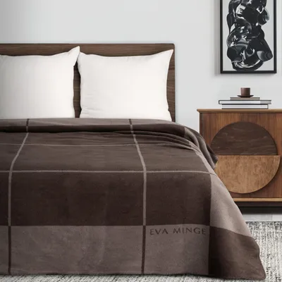 Produktbild von Decke ELEGANT4 220X240 braun dunkelbeige