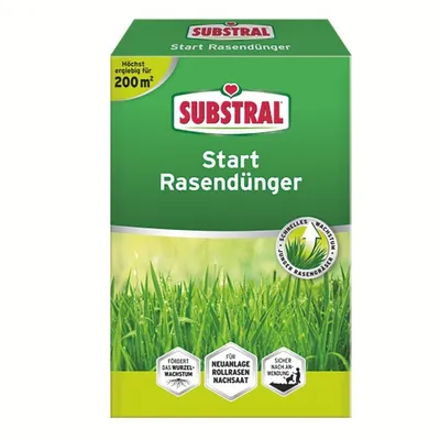 Obrázok produktu pre Substral Start hnojivo na trávnik pre  rastliny a regeneráciu, 4 kg, 82310