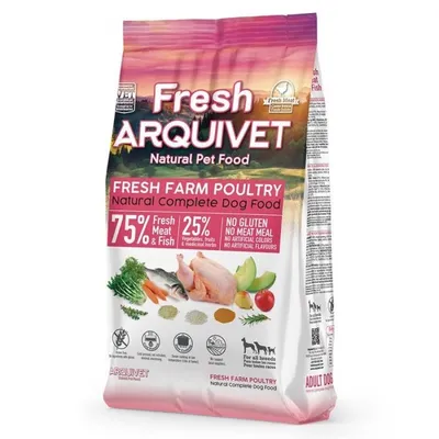Obrázok produktu pre ARQUIVET FRESH Polovlhké krmivo pre psov s kuracím mäsom a morskými rybami 10 kg