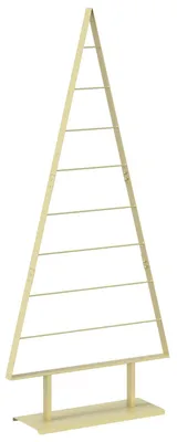 Image de Arbre de Noël en métal vidaXL KUOPIO, 180 cm, acier doré
