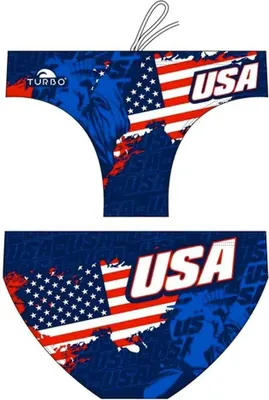 Produktbild von Turbo Usa Badeslip Blau 5XL Herren Blau 5XL