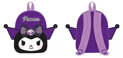 Produktbild von Hello Kitty Kuromi 3D Plüschrucksack, Tasche 30 cm