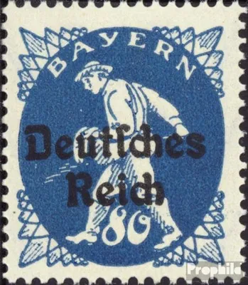 Produktbild von Briefmarken Deutsches Reich 1920 Mi 128 gestempelt Bayernabschied