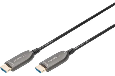 Produktbild von DIGITUS HDMI AOC Hybrid Glasfaserkabel UHD 8K 30m schwarz