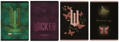 Image de Cahier A5/60 feuilles quadrillées Wicked (5 pièces) - Beniamin