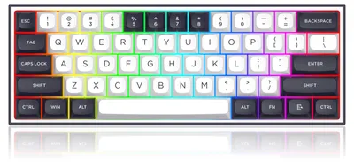 Obrázok produktu pre Mechanická klávesnica REDRAGON ALCOR QMK K717WB-RGB-PRO