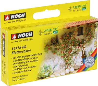 Produktbild von NOCH Kletterrosen, HO (1:87), Mehrfarbig