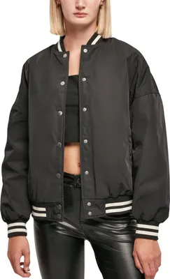 Produktbild von Urban Classics Ladies - Oversized College Jacke - L