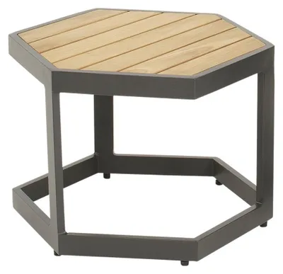 Produktbild von Lesli Living Beistelltisch Esagono Anthracite