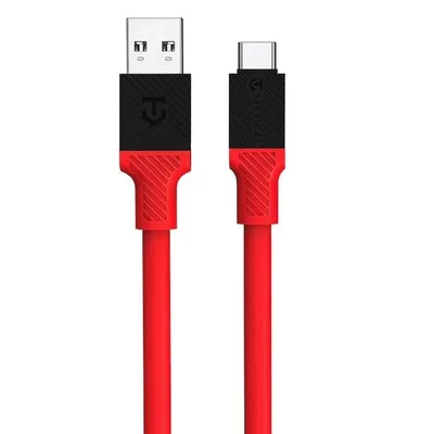 Produktbild von Tactical Fat Man Cable USB-A/USB-C 1m Red