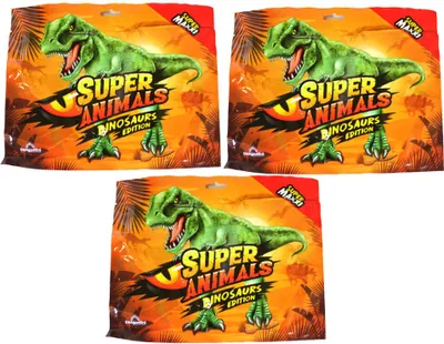 Produktbild von DeAgostini Super Animals - Dinosaurs Edition - Sammelfigur Dino - 3 Tüten