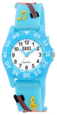 Produktbild von QBOS Kinder Armbanduhr  Mineralglas