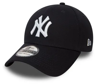 Obrázek produktu pro Kšiltovka New Era 39thirty MLB League Basic NY Yankees Navy White - M/L