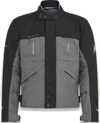 Produktbild von Belstaff Highway Motorrad Textiljacke, grau/schwarz, 3XL
