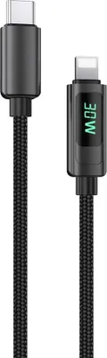 Immagine prodotto di Cavo NEXTBATT da USB-C a Lightning 30W PD, 2 m - Nero
