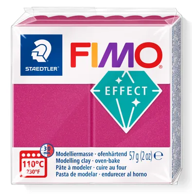 Produktbild von STAEDTLER 8010-21 ST Effekt Modelliermasse, Mod.Masse Fimo Effect Bordeaux meta, Standard