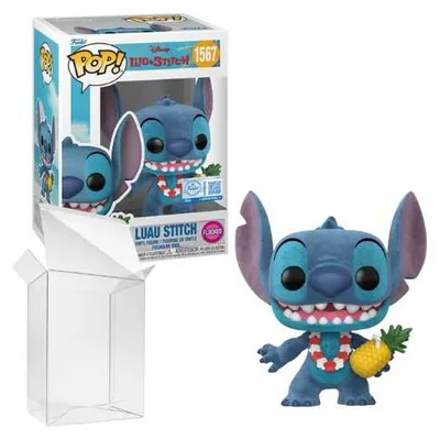 Produktbild von FUNKO POP! Luau Stitch (Flocked), Sammelfigur, Cartoon