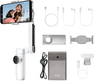 Obrázok produktu pre Insta360 Flow Creator Kit 3-osov stabiliztor, gimbal biely (Summit White)