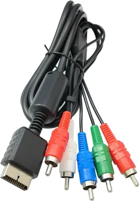 Image de Composants AV Câble audio vidéo pour PS3(Noir)