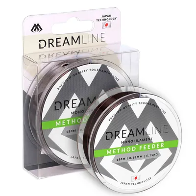 Produktbild von Mikado Dreamline Method Feeder Monofile Schnüre 150 M Grün 0.200 mm Grün 0.200 mm