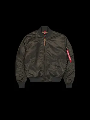 Image de Alpha Industries : vestes et blousons. Alpha Industries 191118 MA-1 VF 59, bomber, couleur noir olive (413)