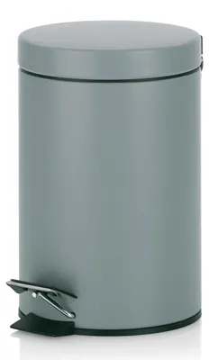 Produktbild von Kela Kosmetikeimer Polino Metall hellgrau 26cm 17cmØ 3l, 21886