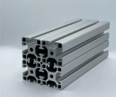 Produktbild von Aluprofil 40x40 Nut 8 -4x 2000mm AlClipTec (Item kompatibel), KI-generiertes Bild