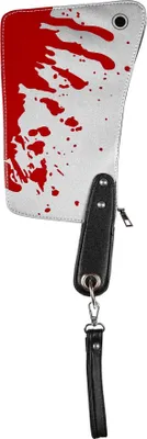 Image de Sac à main "Hachette sanglante" | Argent rouge