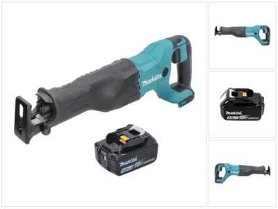 Immagine prodotto di Sega a nastro a batteria Makita DJR 186 T1 18 V + 1x batteria 5,0 Ah - senza caricabatterie