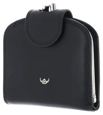Productafbeelding van Golden Head Leer portemonnee Polo RFID Protect Bügelbörse 2048 Schwarz zwart