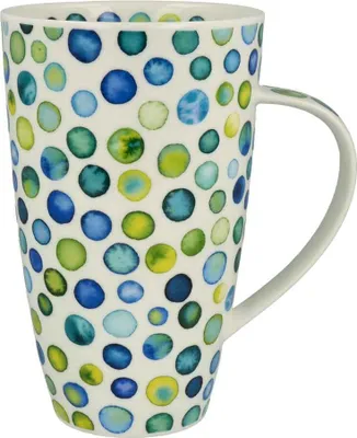 Produktbild von XL Becher Henley Cool Spots, ca. 9,3 x 14,6 cm, Porzellan, ca. 600 ml