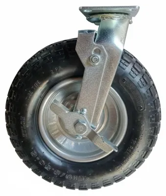 Produktbild von Luftbelüftete Lenkrolle, 3.00-4, Tragfähigkeit 120 kg