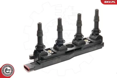 Produktbild von ESEN SKV 03SKV070 Zündspule 12V für OPEL Corsa C Schrägheck (X01) Meriva A (X03) Astra H Caravan (A04) Astra H Schrägheck (A04) Astra G CC (T98)