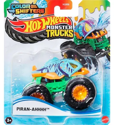 Obrázek produktu pro Hot Wheels JDV93, Monster Truck, 3 rok/roky, Kov, Vícebarevný