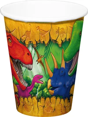 Immagine prodotto di Tazza party Dinosauro, 6 pezzi