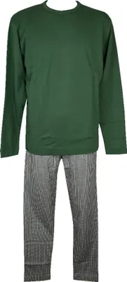 Immagine prodotto di Pigiama uomo RAGNO interlock caldo cotone invernale manica lunga girocollo articolo U838NQ, Taglia 54, Cotone 100%