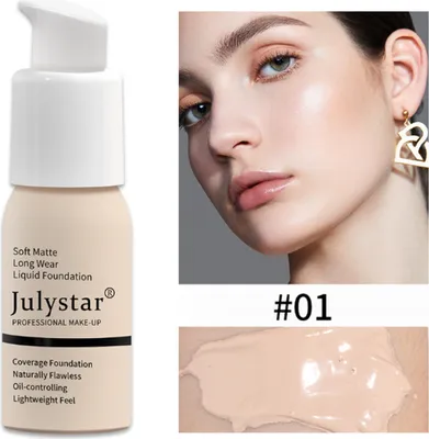 Produktbild von Full Cover Foundation,Make-up Foundation,30 ml,Oil Control,wasserfest