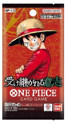 Immagine prodotto di Gioco di carte di One Piece Portando avanti la sua volontà OP13 Booster Japanisch