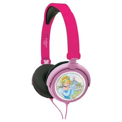 Produktbild von Lexibook HP010DP Disney Prinzessin faltbare Stereo -Kopfhrer mit Volumengrenze