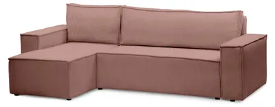 Imagen del producto de Sofá cama rinconera Agi Calidez de ladrillo