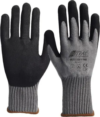 Produktbild von Arbeitshandschuhe | 10 Paar Nitras Cut F Pro Schnittschutzhandschuhe | Gr. 12