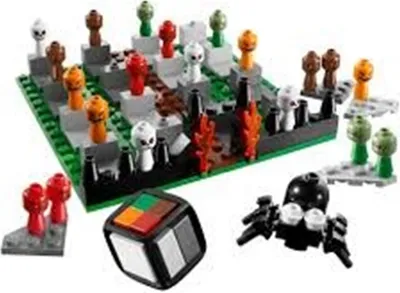 Produktbild von LEGO Monster 4 – 4-Gewinnt-Spiel mit springender Spinne für 2-4 Spieler, Modell 3837