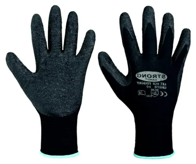 Produktbild von 12 Paar Schwarz Montagehandschuhe 10
