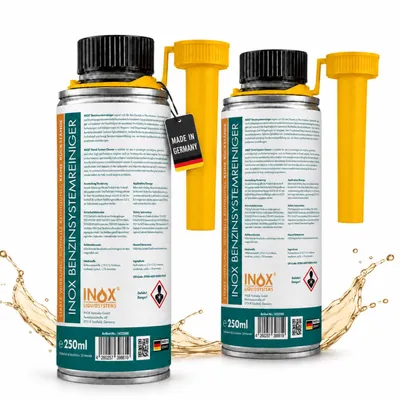 Produktbild von INOX® Benzinsystemreiniger Additiv, 2x250 ml - für alle Benzinmotoren